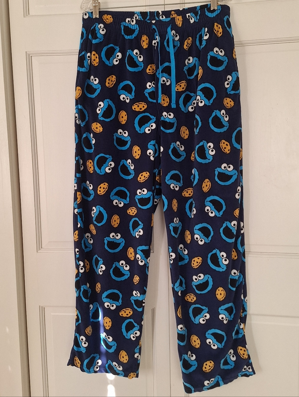 Sesame Street Cookie Monster men's pajama bottoms